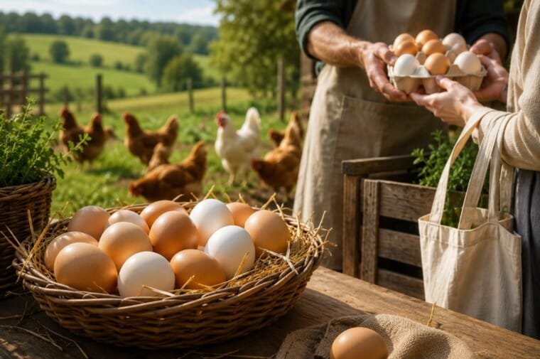 Huevos de campo en tu zona